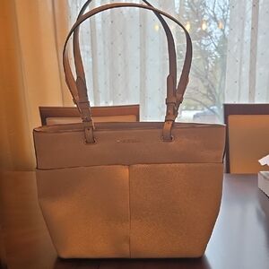 Michael Kors Tan Leather Tote